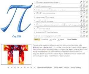 Pi day 2009